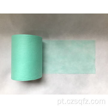 Tecido não tecido plano verde